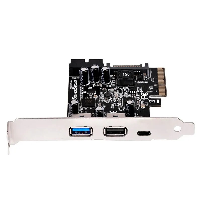 SilverStone ECU05 USB 3.1 Controller Card SSTECU05