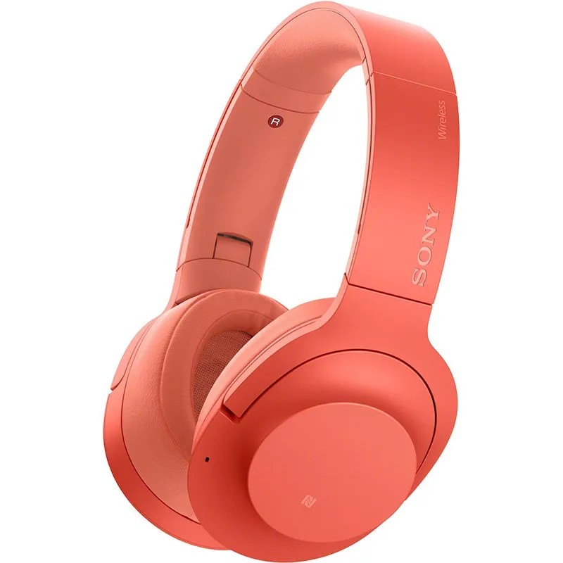 Sony WHH900N h.ear on 2 NC Bluetooth Headphones Twilight Red
