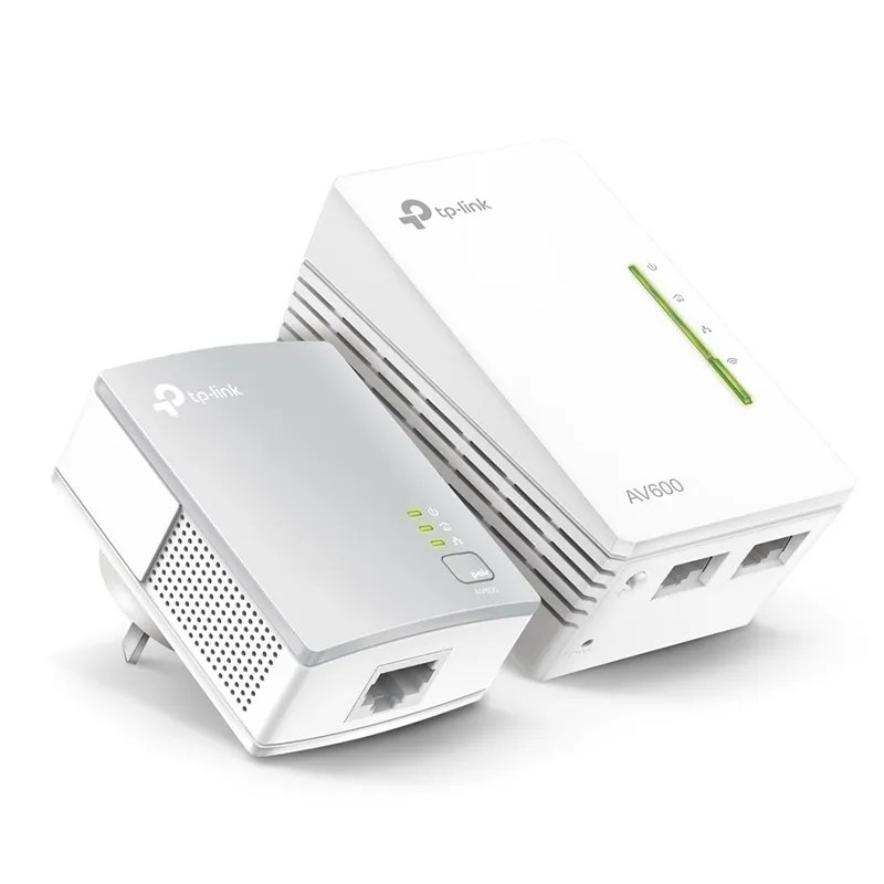 TPLink TLWPA4221 KIT 300Mbps AV600 WiFi Powerline Extender Starter