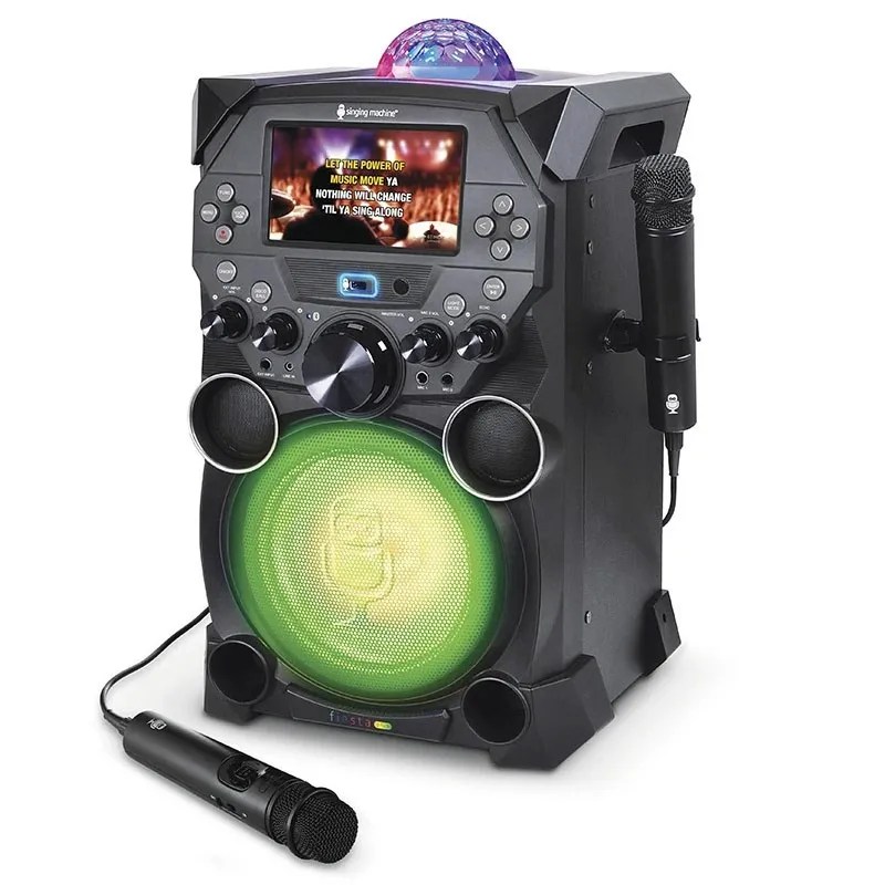 Singing Machine Fiesta Plus Karaoke System SMSDL9039BK