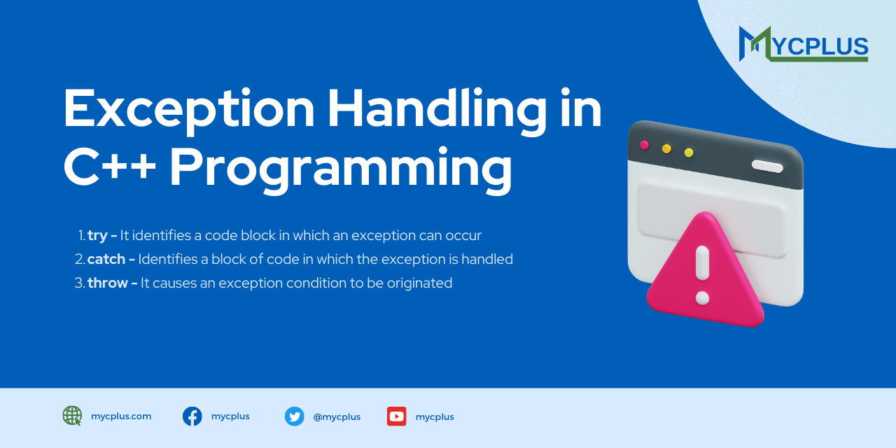 Exception Handling in C++ MYCPLUS C and C++ Programming Resources