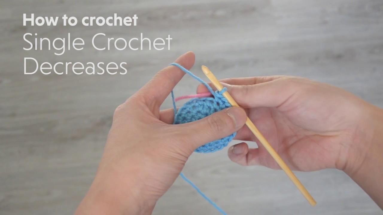 Single crochet decrease, Amigurumi techniques