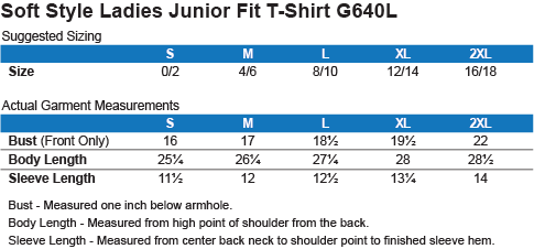 Size Chart – AvengerTee