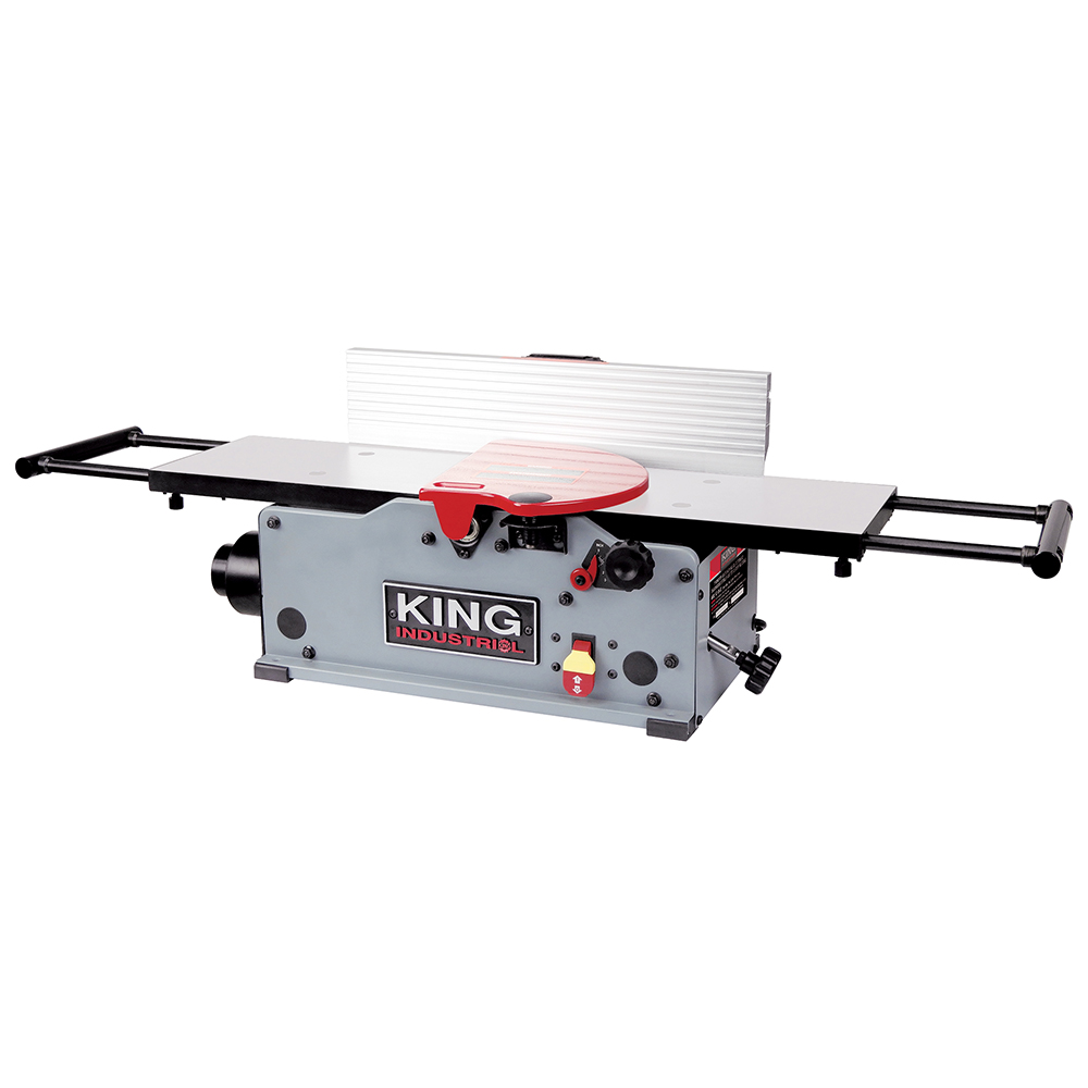 8" BENCHTOP JOINTER WITH HELICAL CUTTERHEAD KING Canada Power Tools