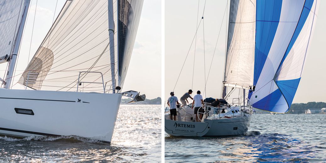 You cannot sail directly into the wind; As you bear off, steering away from the wind,. OffWind sails for cruising boats Mysailing