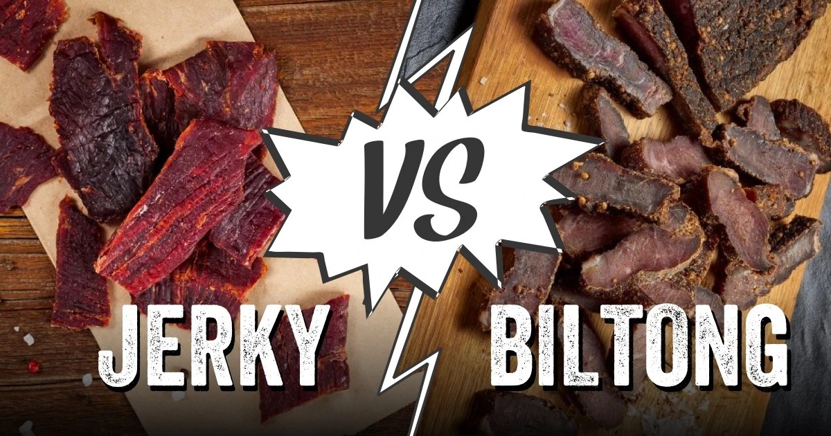 What is the difference between biltong and beef jerky?