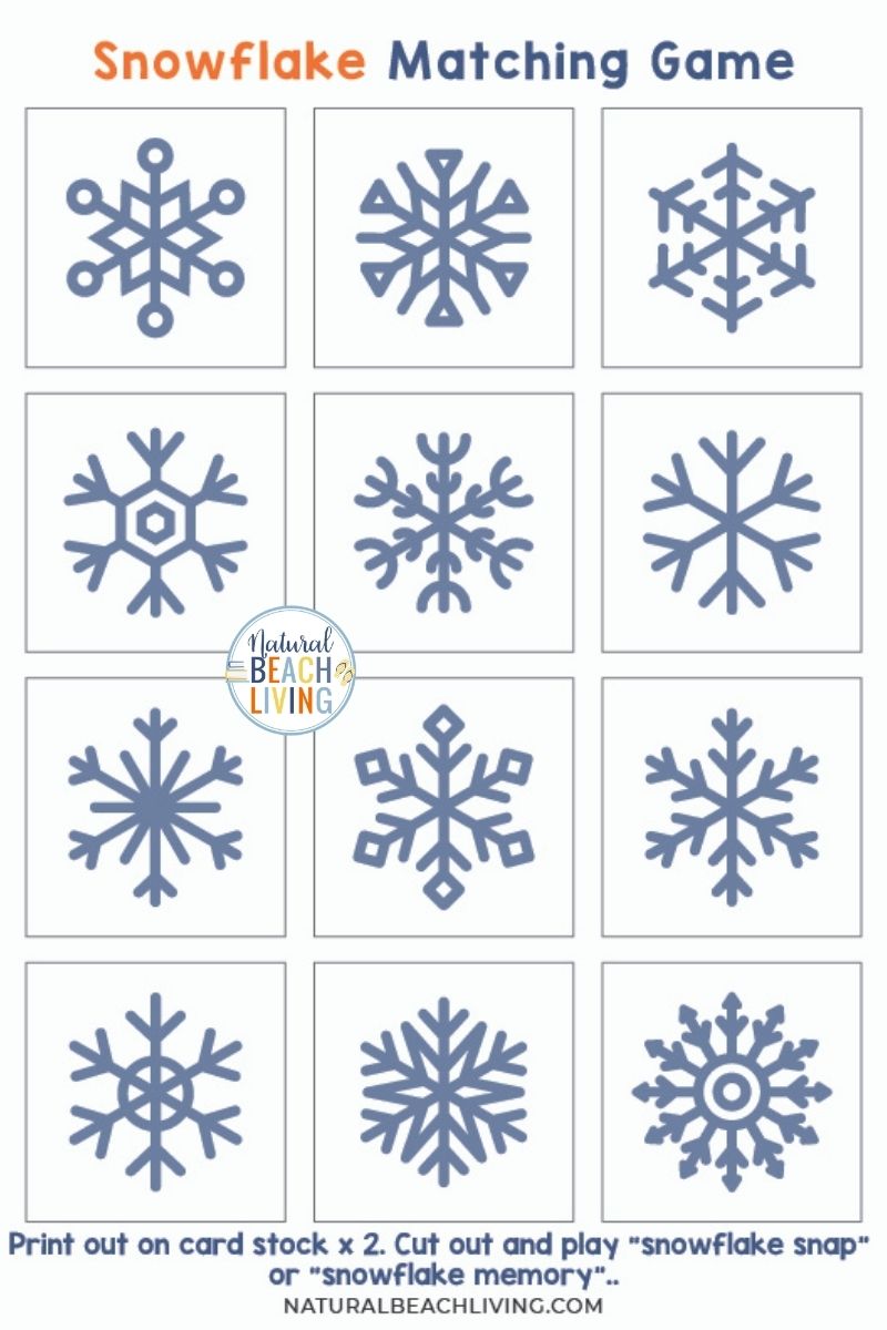 Montessori Activities for Winter and Winter Printables Natural Beach