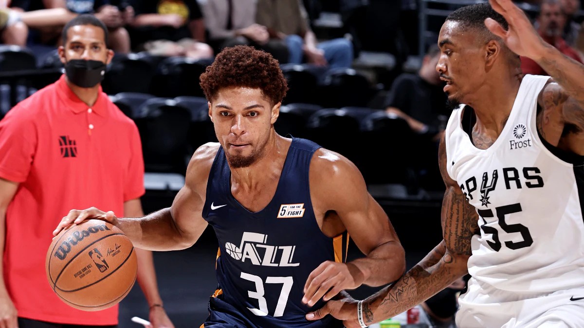 Salt Lake City Summer League MaCio Teague leads Jazz Blue past Spurs