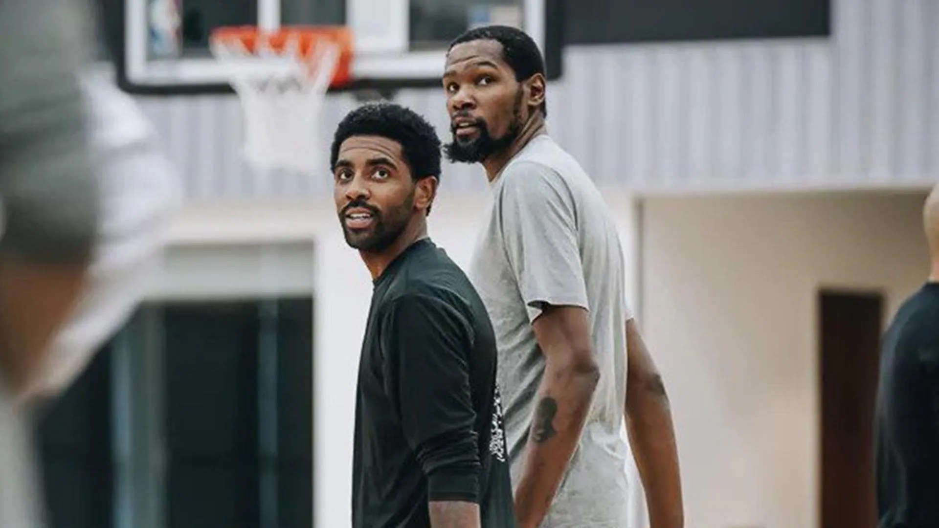 Kyrie Irving is back practicing with the Nets 'I missed it'