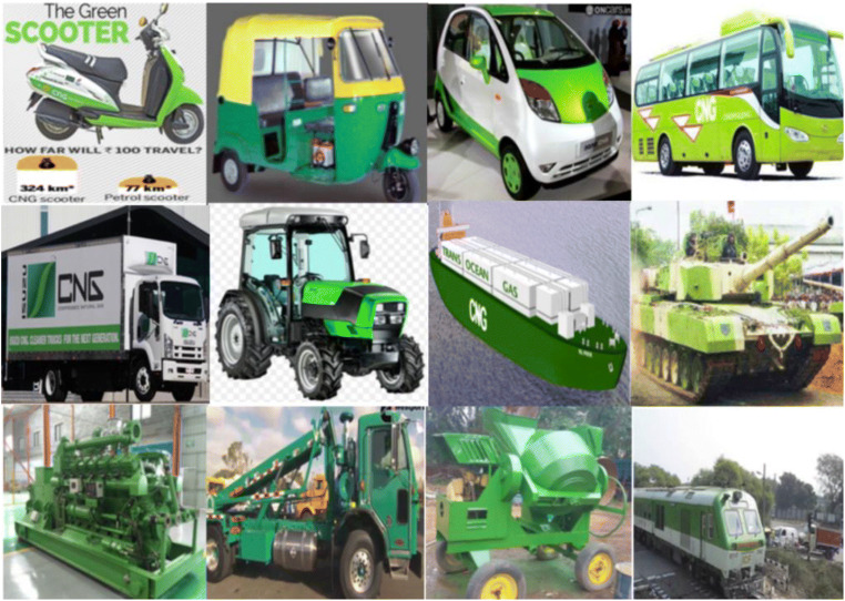 Current scenario of CNG vehicular pollution and their possible