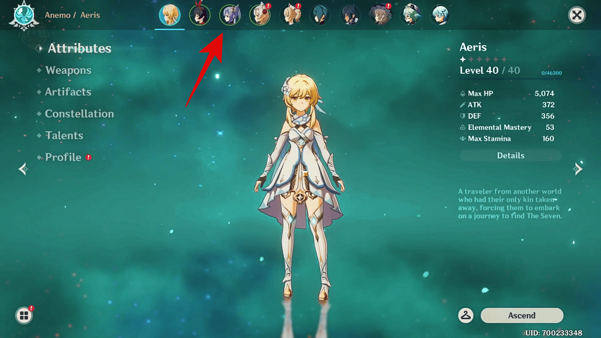 Genshin Impact How to Change Glider
