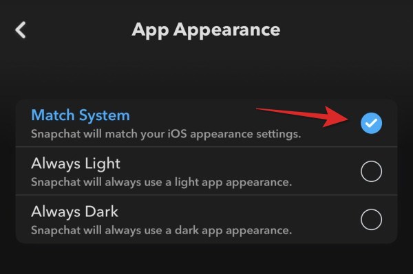 How To Change Snapchat To Dark Mode