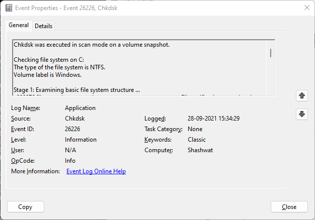 chkdsk Repair Command: How to Use it on Windows 11