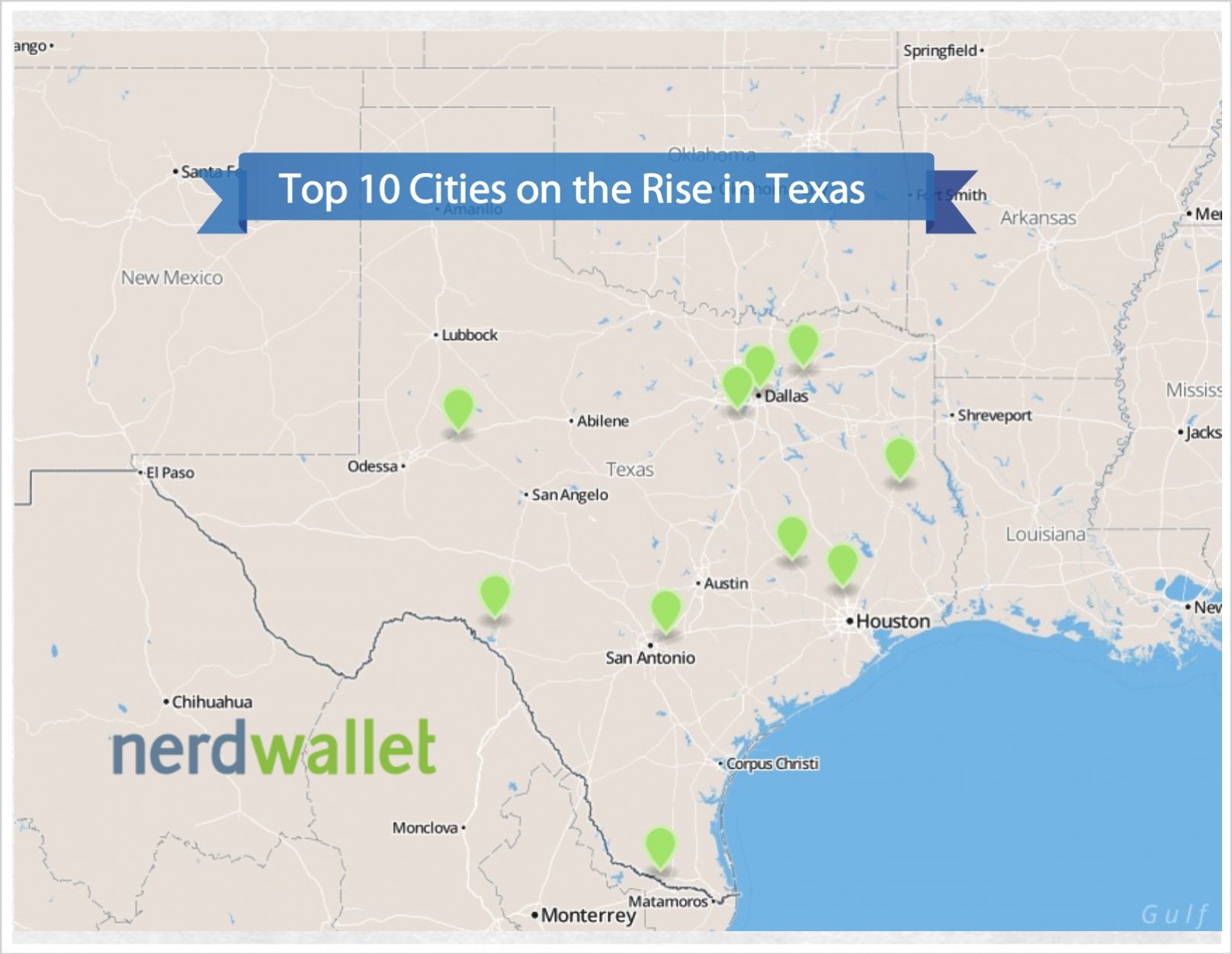 Cities on the Rise in Texas NerdWallet