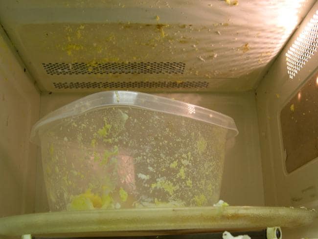 Boiled eggs exploding after being microwaved Video reveals dangers