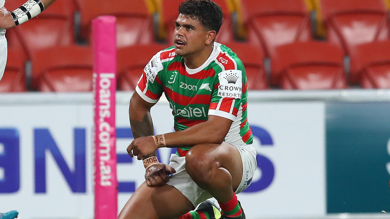NRL 2020 Latrell Mitchell, Wayne South Sydney Rabbitohs v Sydney Roosters, James