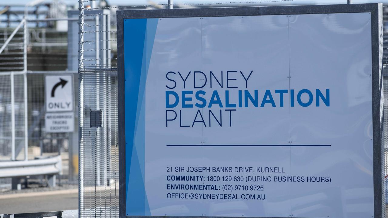 Water bills Sydney families to pay extra 45 for desalination plant