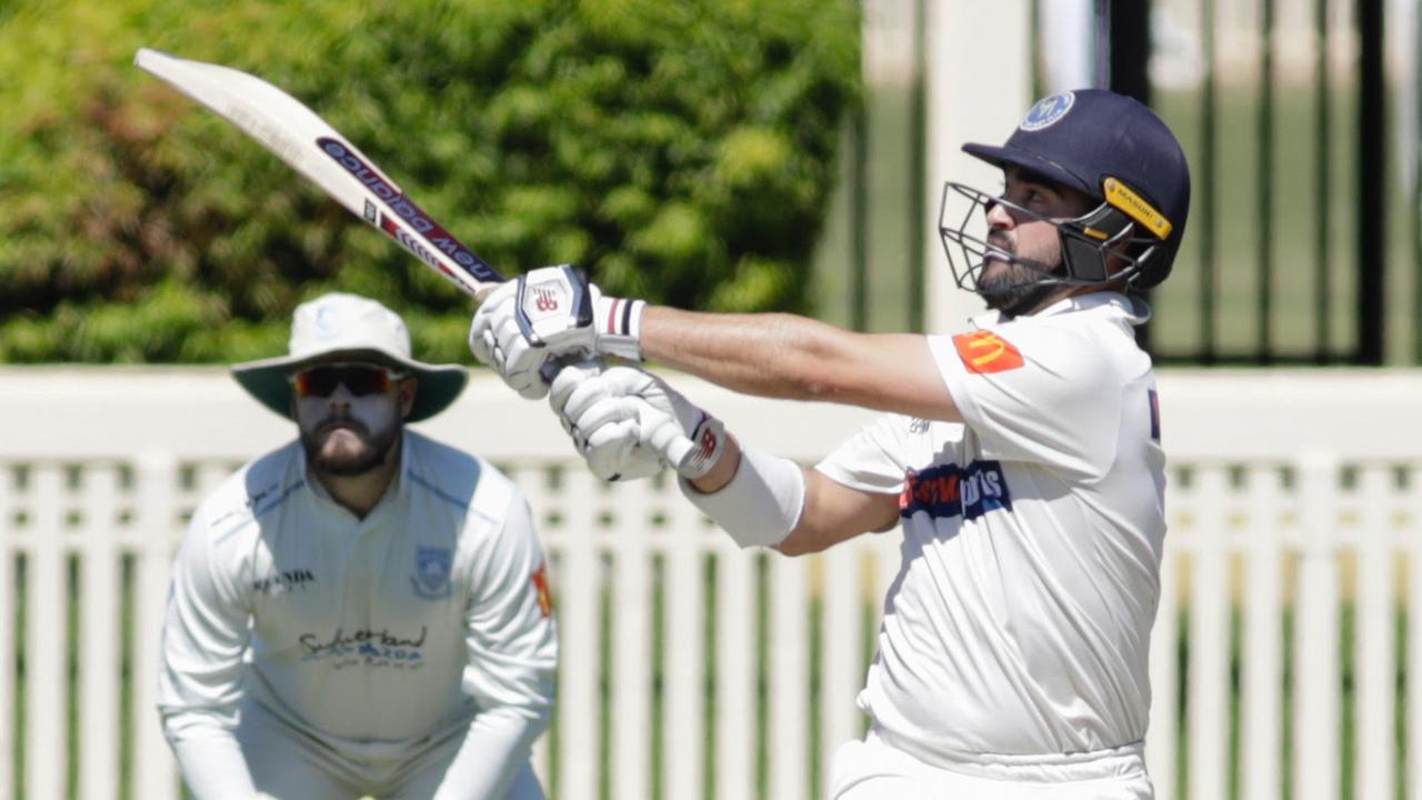 NSW Premier Cricket Brothers Nick, Mitchell Carruthers hit centuries, rd 2 results Gold Coast