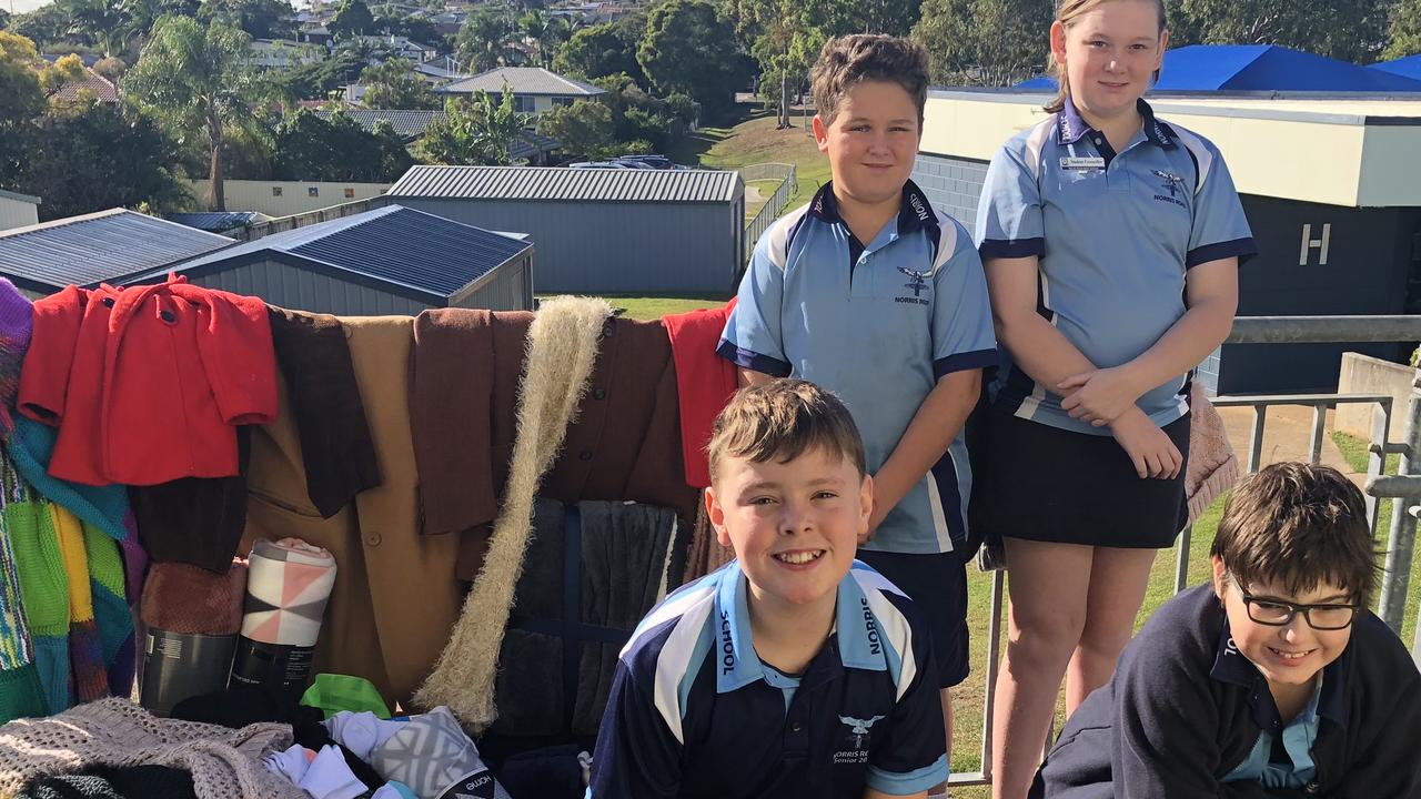 Norris Road State School students help Aussies in need during winter