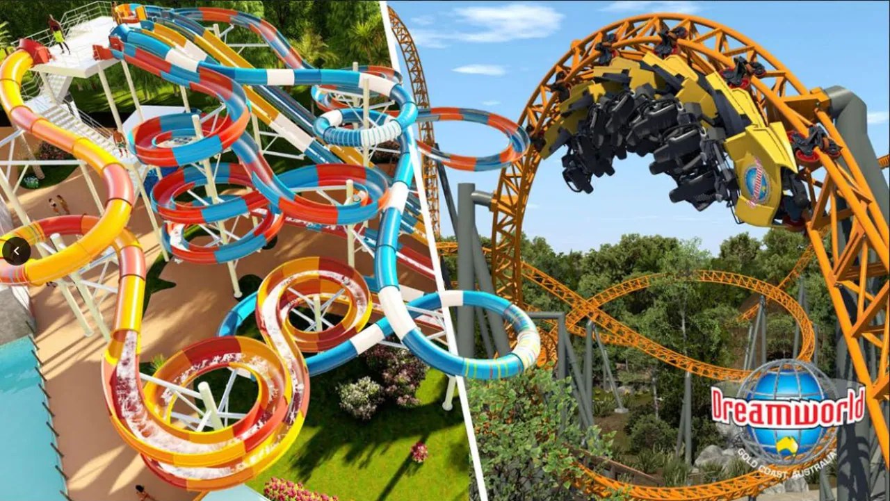 New roller coaster and rides for Dreamworld Gold Coast Bulletin