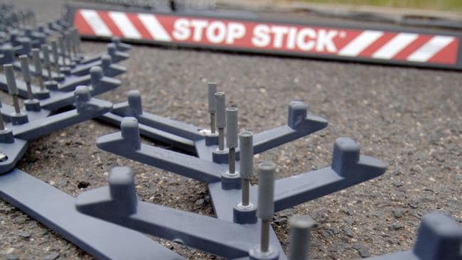 Police pursuit from Werribee to Geelong involves air wing, stop sticks