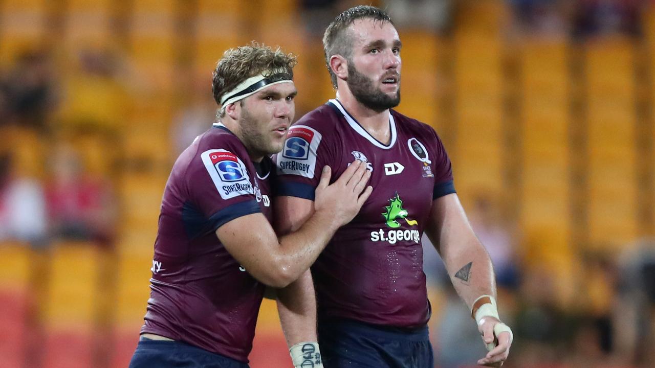 Super Rugby 2019 Queensland Reds new captain Izack Rodda v Chiefs