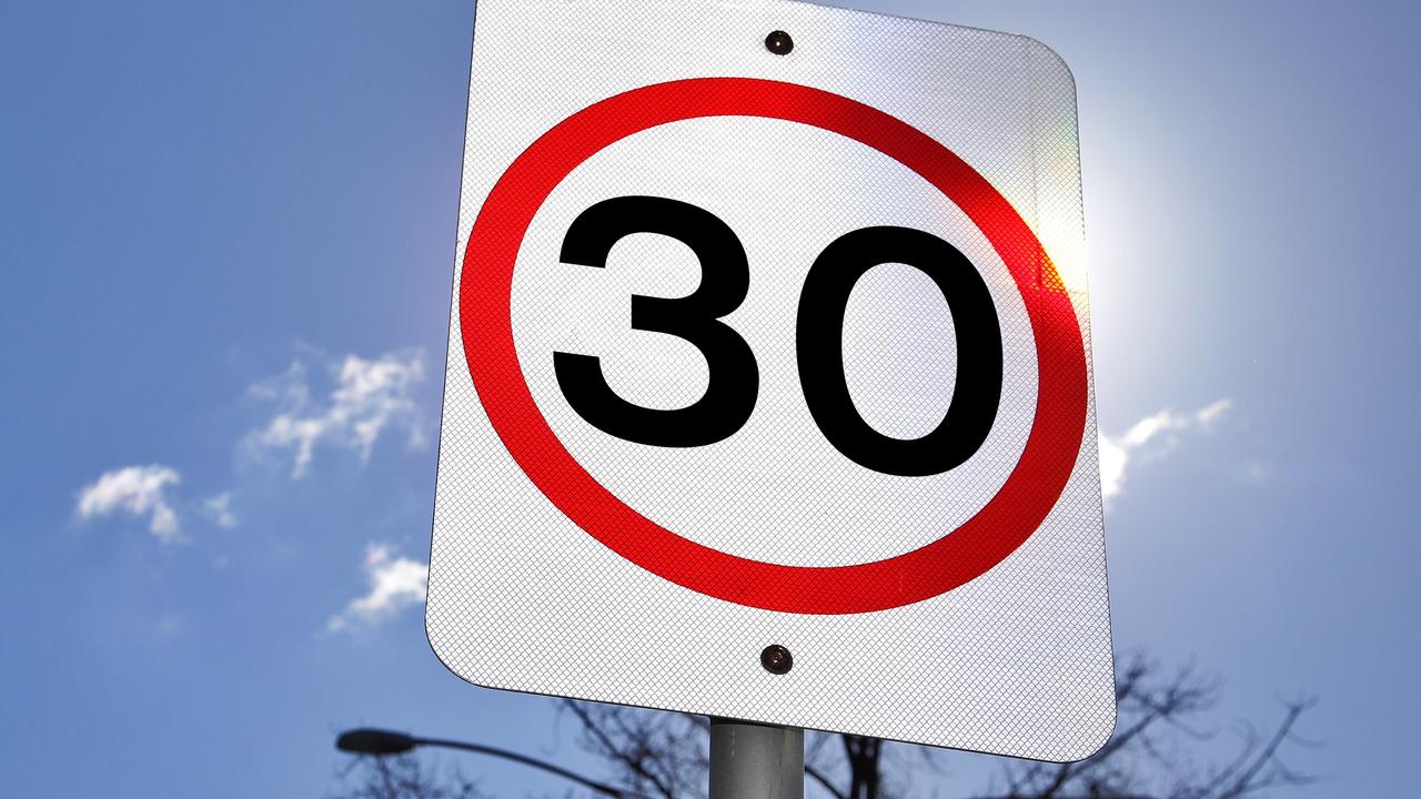 30km/h speed limit trial for Melbourne residents
