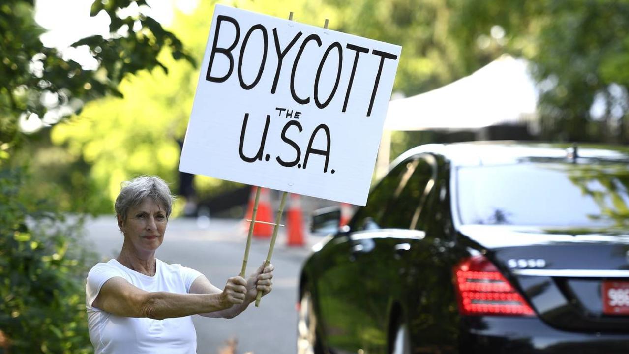 Canadians boycott US products in titfortat trade war