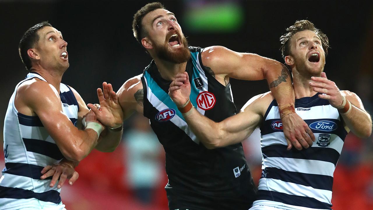 Geelong cats and port adelaide go head to head in afl round 12 at metricon stadium on friday night. AFL 2020: Port Adelaide v Geelong AFL Finals 2020 ...