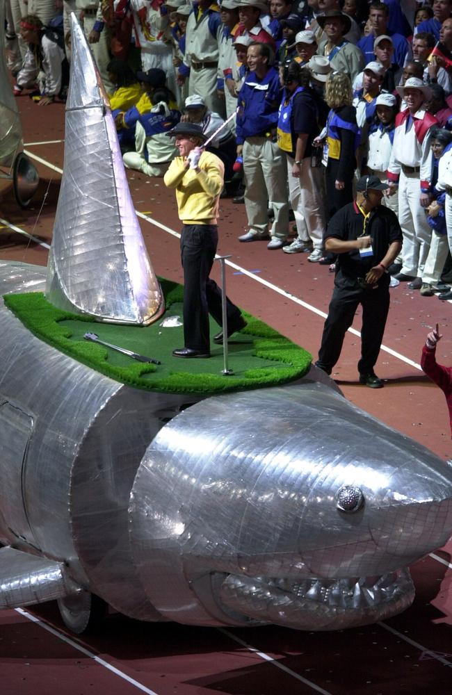 Sydney Olympic Games shark float for sale Daily Telegraph
