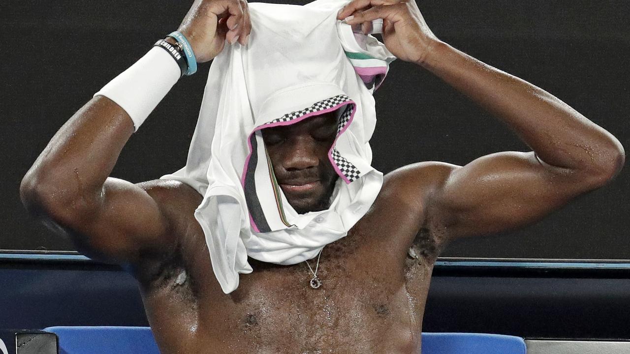 Australian Open 2019 Rafael Nadal defeats Frances Tiafoe, refuses to take off shirt Fox Sports
