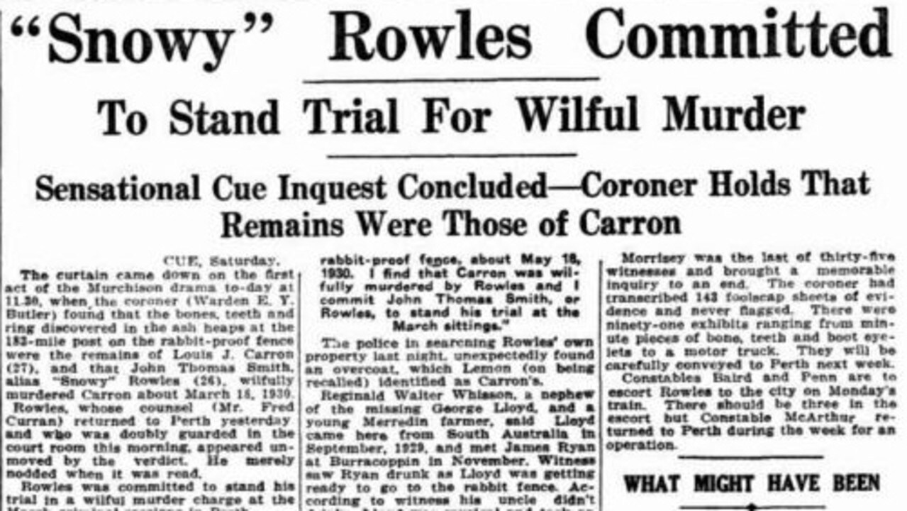 Arthur Upfield’s perfect murder plot used in reallife outback killings