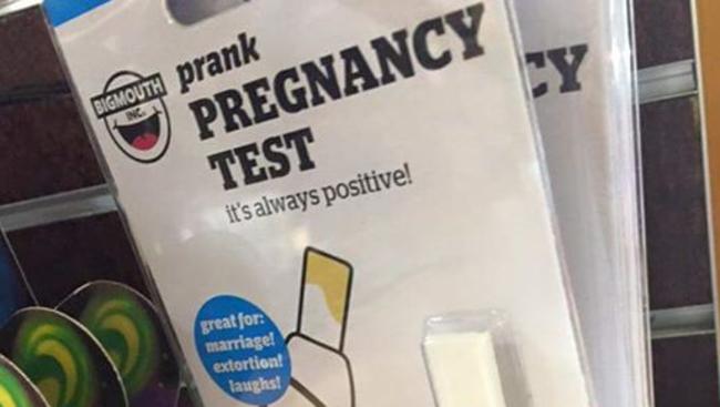 Fake pregnancy test City Beach removes gag product after backlash