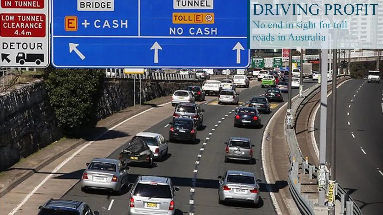 Toll road 8bn sting Melbourne CityLink owner Transurban set for windfall from Andrews