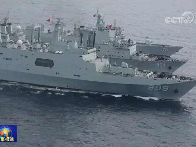 Indian Ocean Maldives crisis China sends in warships