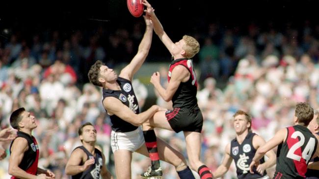 Dustin Fletcher debuted for Essendon in 1993, how did your team look