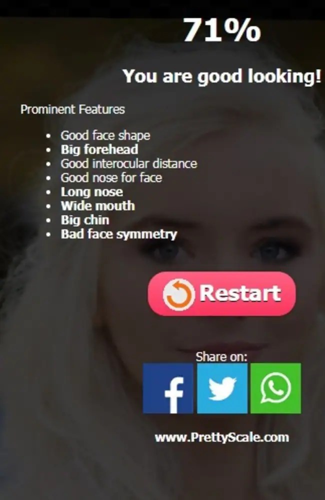 ‘Am I ugly’ Pretty Scale website brutally rates women’s appearances