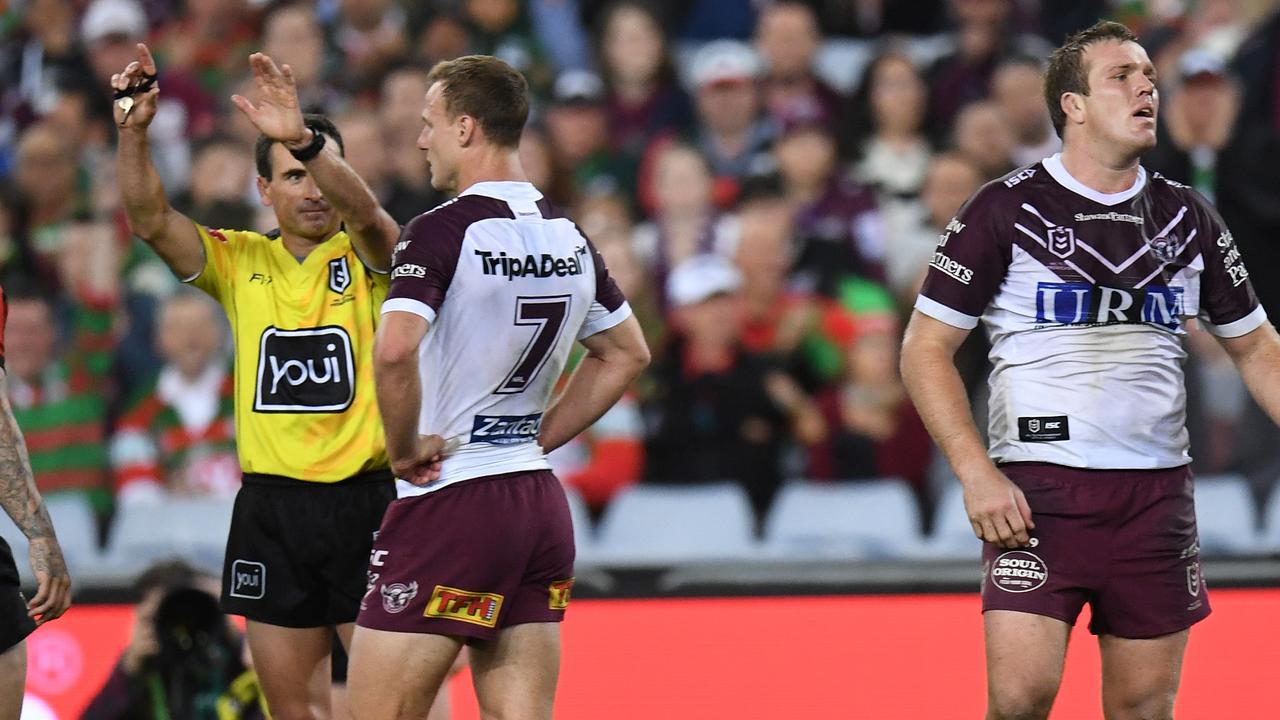 Jake trbojevic is an australian professional rugby league football player who currently plays for the manly warringah sea eagles in the national rugby league. NRL finals 2019: Jake Trbojevic sin bin, Dane Gagai, Manly ...