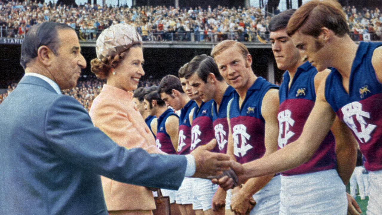 Royal Family watches VFL football Fitzroy take on Richmond Herald Sun