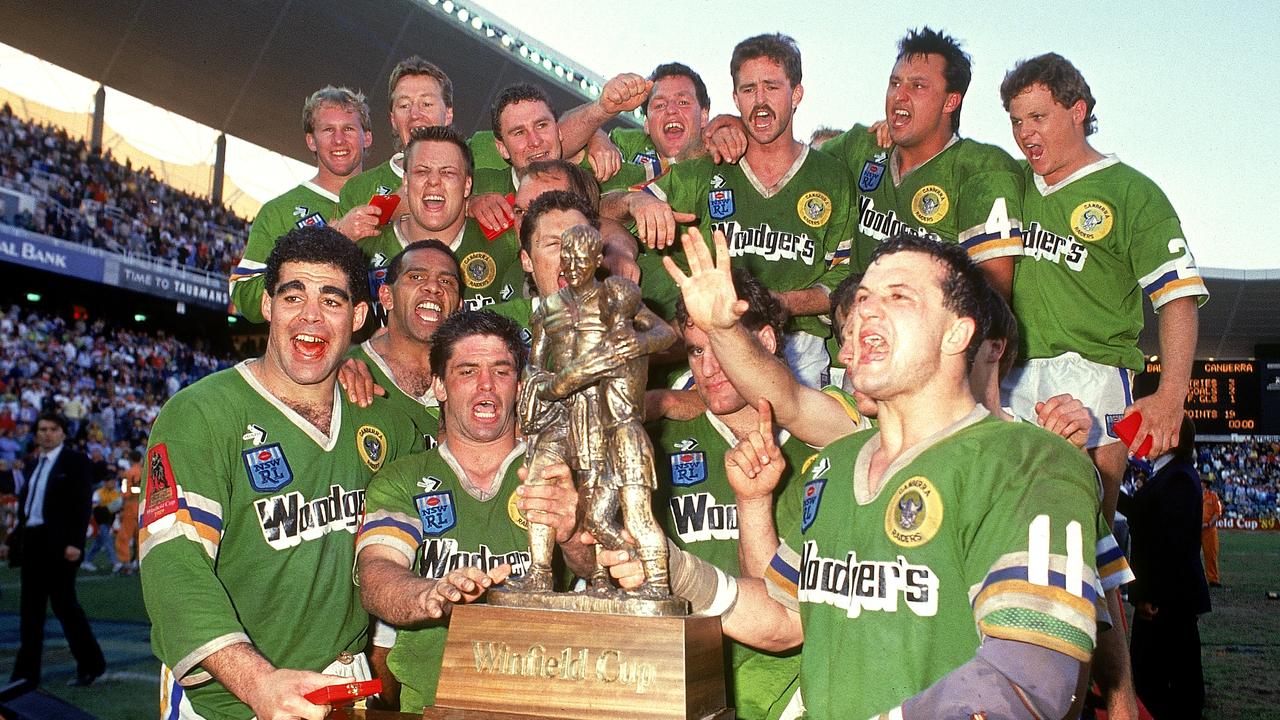 NRL 2020 Fox League Classics, Canberra Raiders vs Balmain Tigers 1989