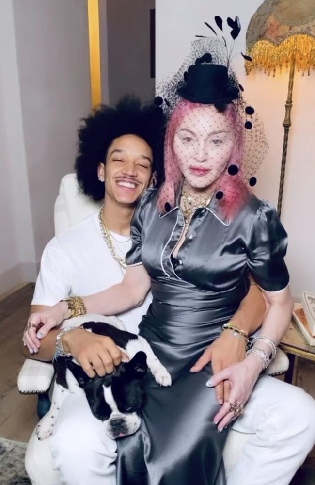 Madonna, boyfriend Ahlamalik Williams cuddle up on Instagram for