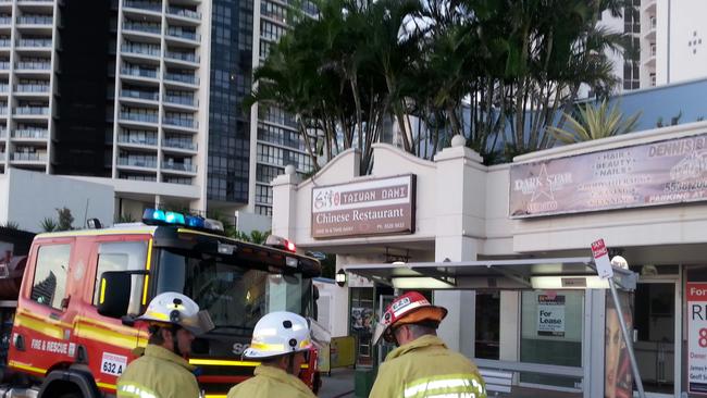 Emergency services rushing to fire at Broadbeach Gold Coast Bulletin