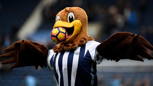 West Brom Albion Mascot - Premier League Extra Time: Liverpool, West Brom ...