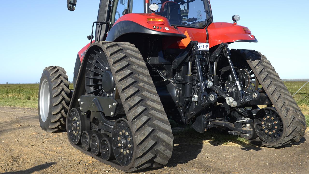Tyres versus tracks on tractors The Weekly Times
