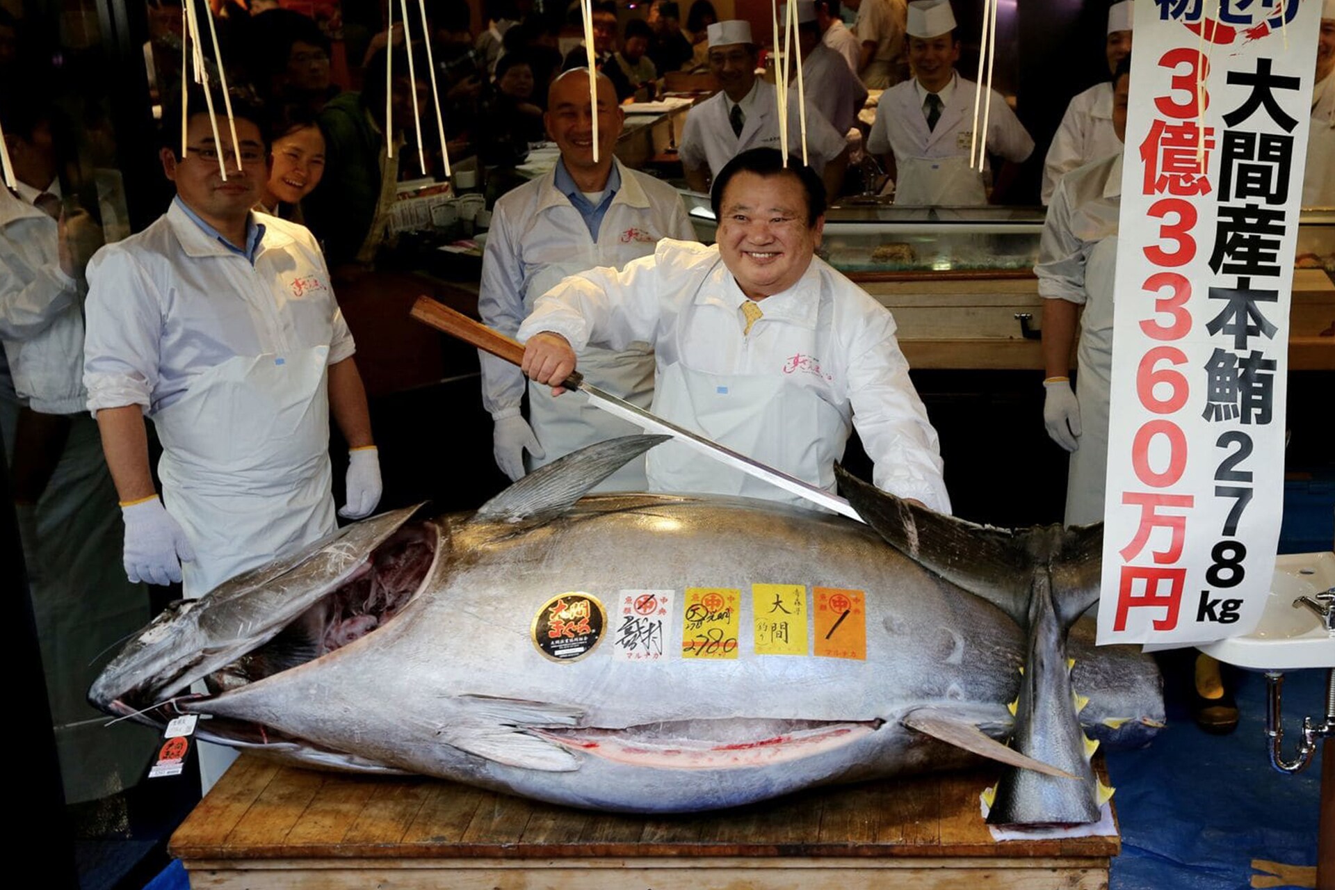 A Tuna Just Sold For 4.3 Million At A Japanese Auction Here's Why GQ