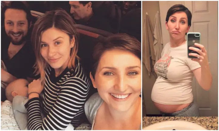 Polyamorous 'throuple' raising three kids together with another on the