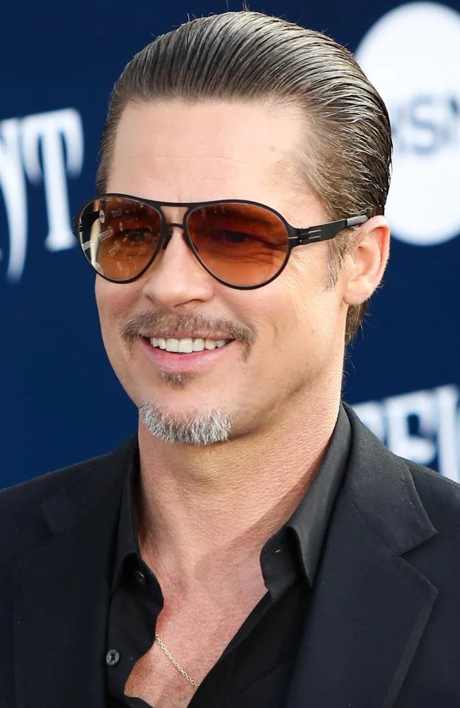 Why Brad Pitt, Orlando Bloom and other celebrities are slicking back