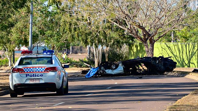 Body burnt beyond recognition as fatal crash shuts down Stuart Highway