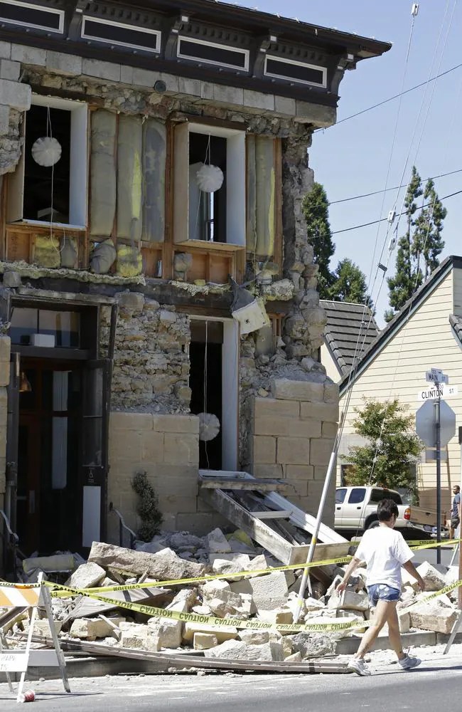 Magnitude 6.0 earthquake rolls through California wine country