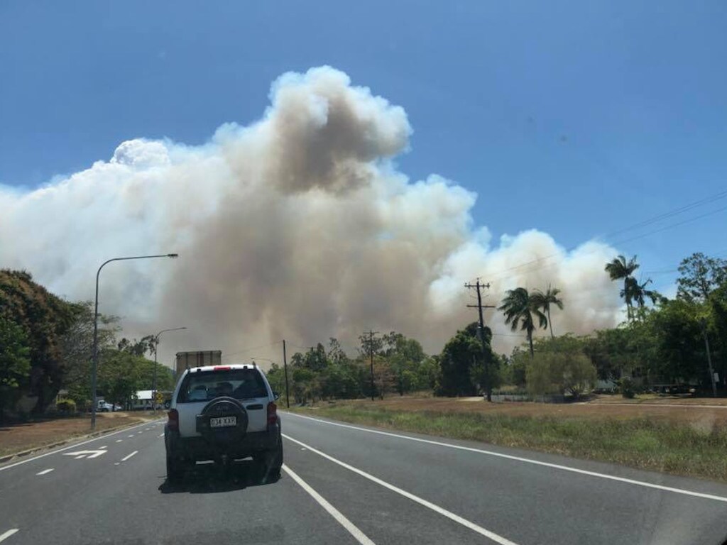 Far North Qld fires Bruce Highway closure due to smoke hazard Cairns Post